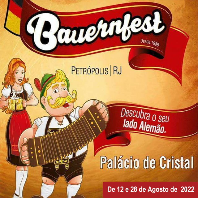 Petrópolis confirma que Bauernfest de 2022 será entre os dias 12 e 28 de agosto